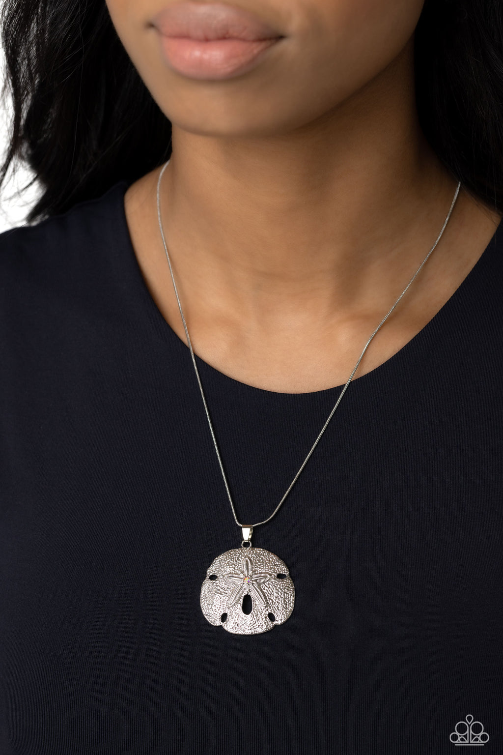 five-dollar-jewelry-seize-the-sand-dollar-pink-necklace-paparazzi-accessories