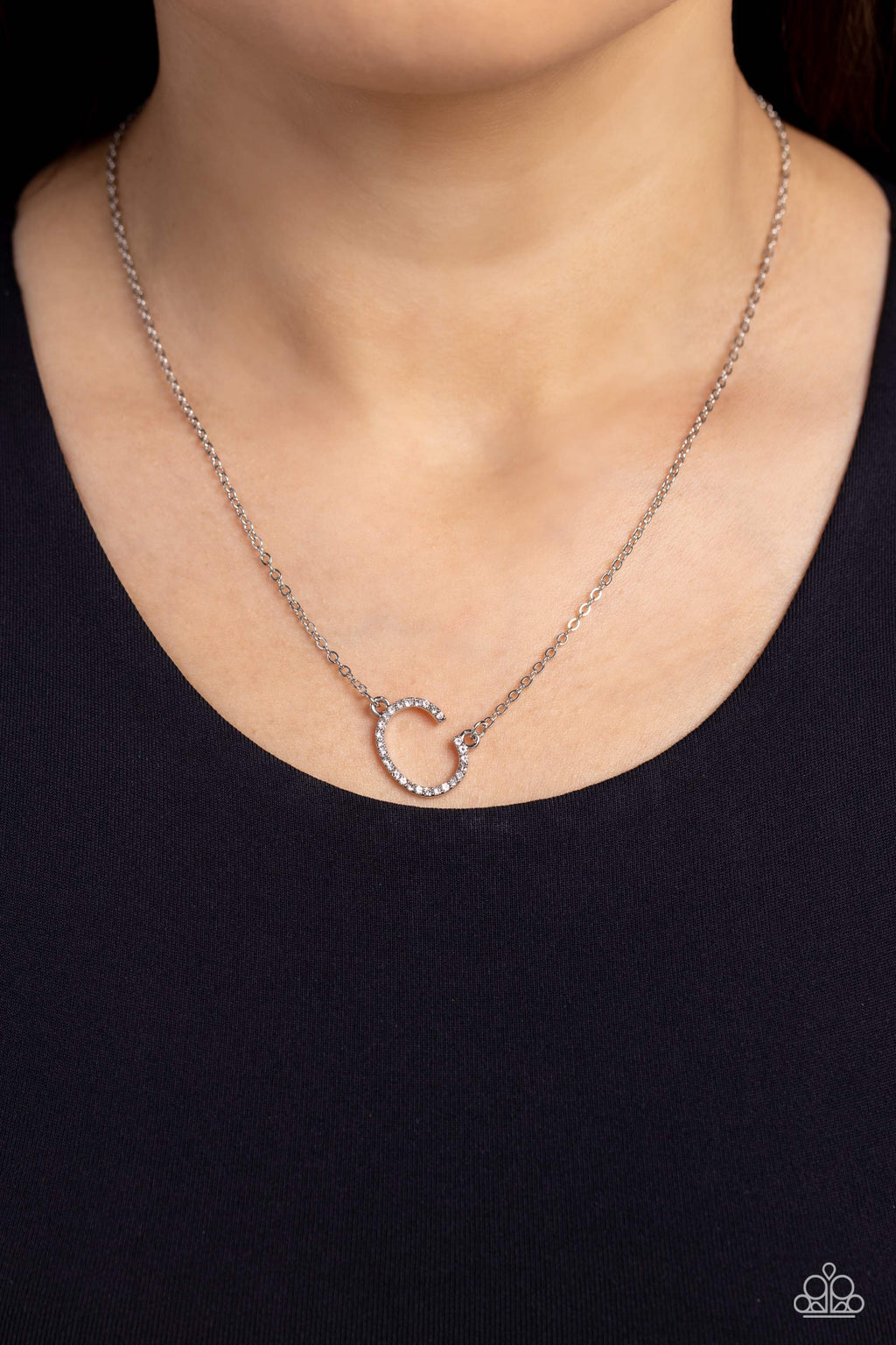 five-dollar-jewelry-initially-yours-c-white-paparazzi-accessories