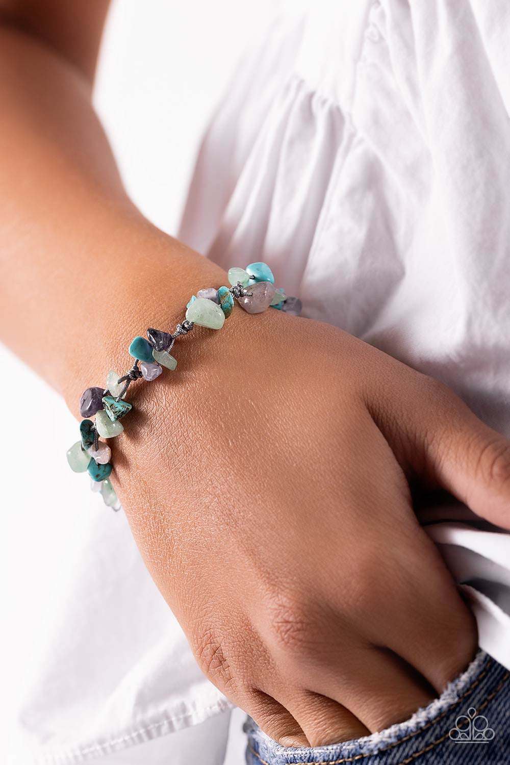 five-dollar-jewelry-knotted-kingdom-green-bracelet-paparazzi-accessories