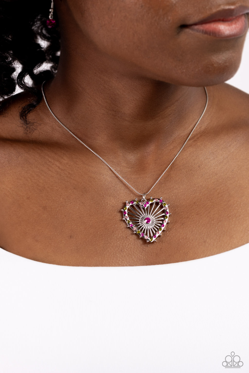 five-dollar-jewelry-flirting-ferris-wheel-pink-necklace-paparazzi-accessories