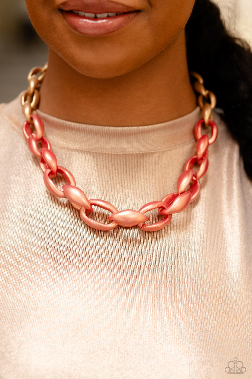 five-dollar-jewelry-statement-season-orange-necklace-paparazzi-accessories