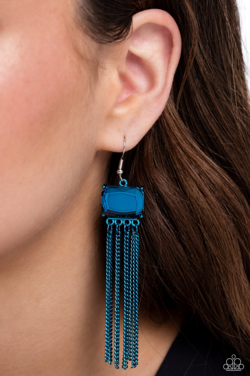 five-dollar-jewelry-dreaming-of-tassels-blue-earrings-paparazzi-accessories
