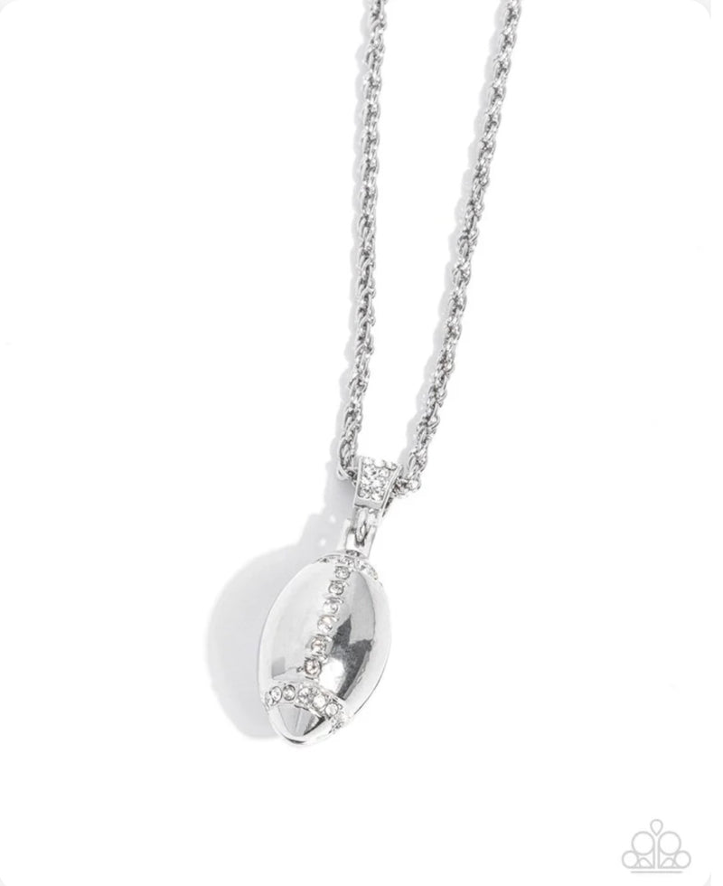 Football Future - White Necklace