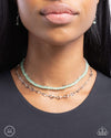 Sweetheart Sequel - Green Necklace - Paparazzi Accessories