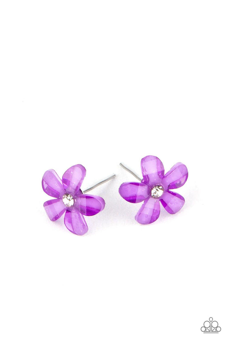 Starlet Shimmer Pretty Flower Earrings Pack of 10