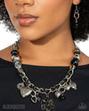 Charmed, I Am Sure - Black Necklace - Paparazzi Accessories