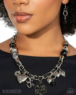 Charmed, I Am Sure - Black Necklace - Paparazzi Accessories