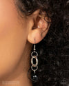 Charmed, I Am Sure - Black Necklace - Paparazzi Accessories