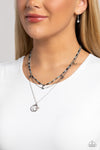 Constant as the Stars - Blue Necklace - Paparazzi Accessories