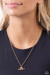 Loyal Companion - Gold Necklace - Paparazzi Accessories