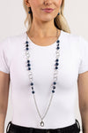 Modest Makeover - Blue Lanyard - Paparazzi Accessories