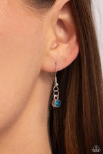 Romantic Recognition - Blue Necklace - Paparazzi Accessories