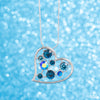 Romantic Recognition - Blue Necklace - Paparazzi Accessories