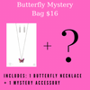 Butterfly Mystery Bag $16 Oil Spill Necklace & mystery accessory 