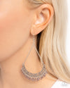 Orchard Odyssey - Silver Earrings - Paparazzi Accessories