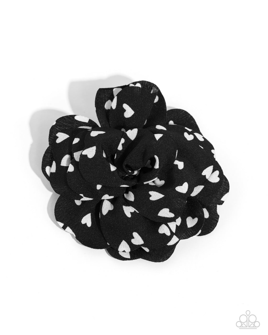 five-dollar-jewelry-cupids-garden-black-hair clip-paparazzi-accessories