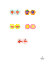 Starlet Shimmer Summer Fruit Earrings 10 Pack