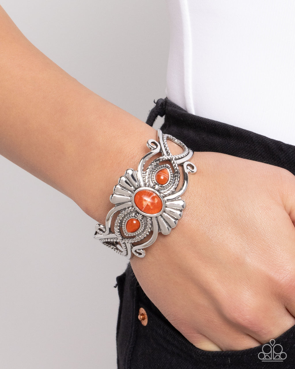eight-dollar-jewelry-rural-rumination-orange-bracelet-paparazzi-accessories