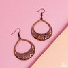 Island Ambrosia - Copper Earrings - Paparazzi Accessories