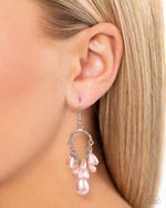 Ahoy There! - Pink Earrings - Paparazzi Accessories