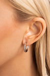 Curvy Charisma - Silver Earrings - Paparazzi Accessories