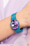 Exaggerated Ego - Blue Bracelet - Paparazzi Accessories