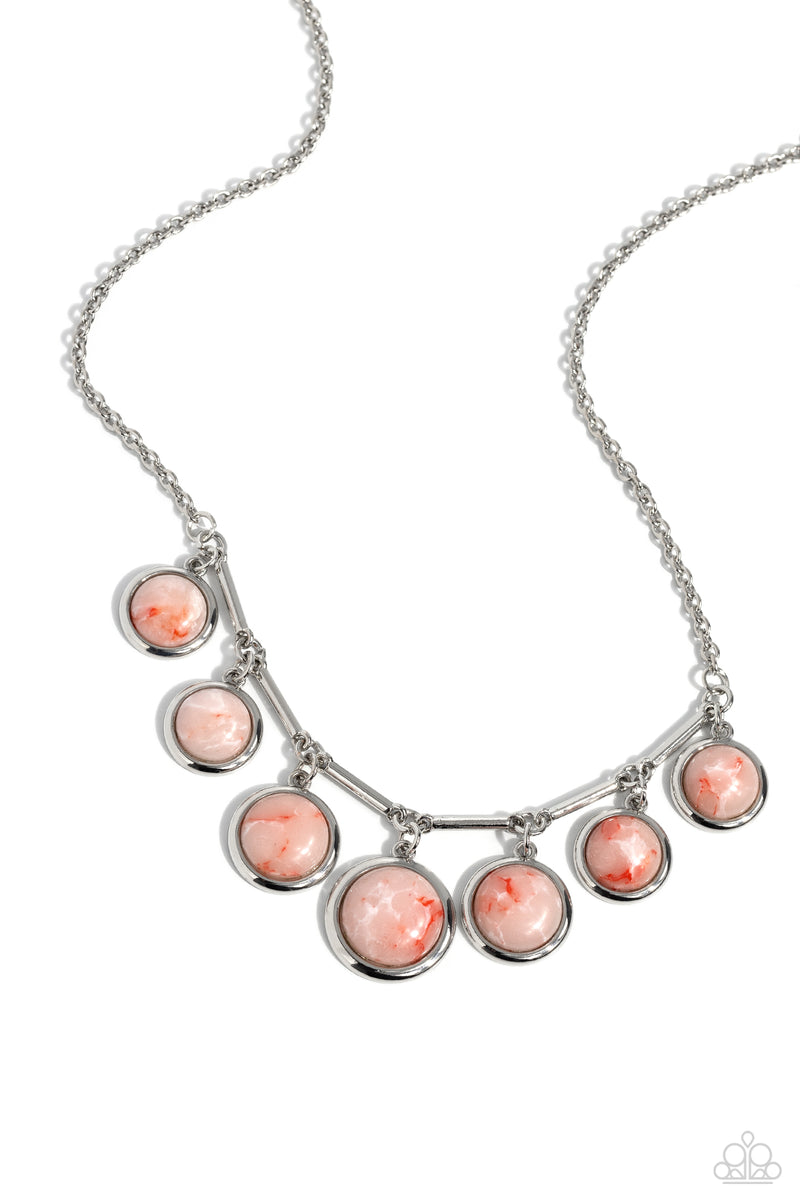 five-dollar-jewelry-rustic-recognition-orange-necklace-paparazzi-accessories