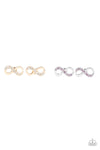 Starlet Shimmer Infinity Earrings Pack of 5