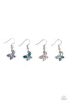 Starlet Shimmer Colorful Butterfly Earrings Pack of 5