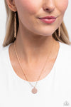 Initial Elegance - Rose Gold - A Necklace - Paparazzi Accessories