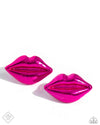 five-dollar-jewelry-diva-decoration-pink-post earrings-paparazzi-accessories