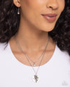 Birthstone Beauty - White Necklace - Paparazzi Accessories