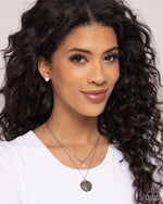 Birthstone Beauty - White Necklace - Paparazzi Accessories