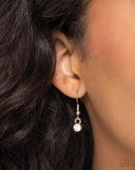Birthstone Beauty - White Necklace - Paparazzi Accessories