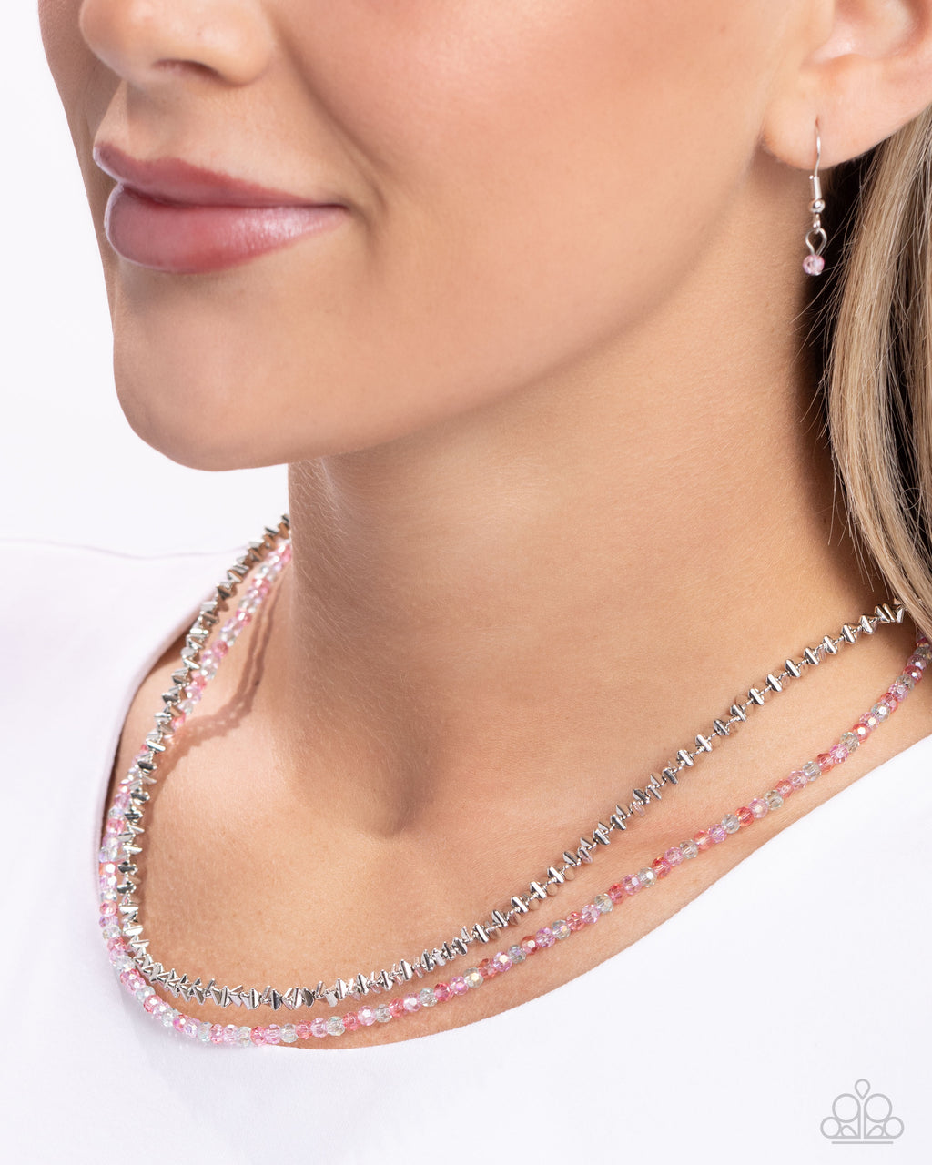 White-Collar Week - Multi Necklace - Paparazzi Accessories
