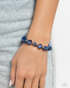Lets Start at the FAIRY Beginning - Blue Bracelet - Paparazzi Accessories