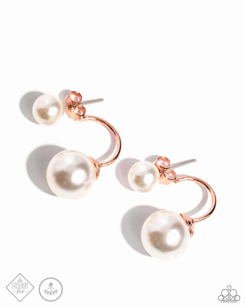 five-dollar-jewelry-daydreamy-dawn-copper-post earrings-paparazzi-accessories
