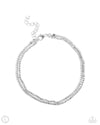 five-dollar-jewelry-dainty-declaration-white-anklet-paparazzi-accessories