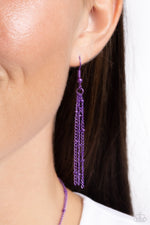 Bejeweled Basic - Purple Necklace - Paparazzi Accessories