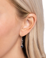Wallflower Whimsy - Blue Necklace - Paparazzi Accessories