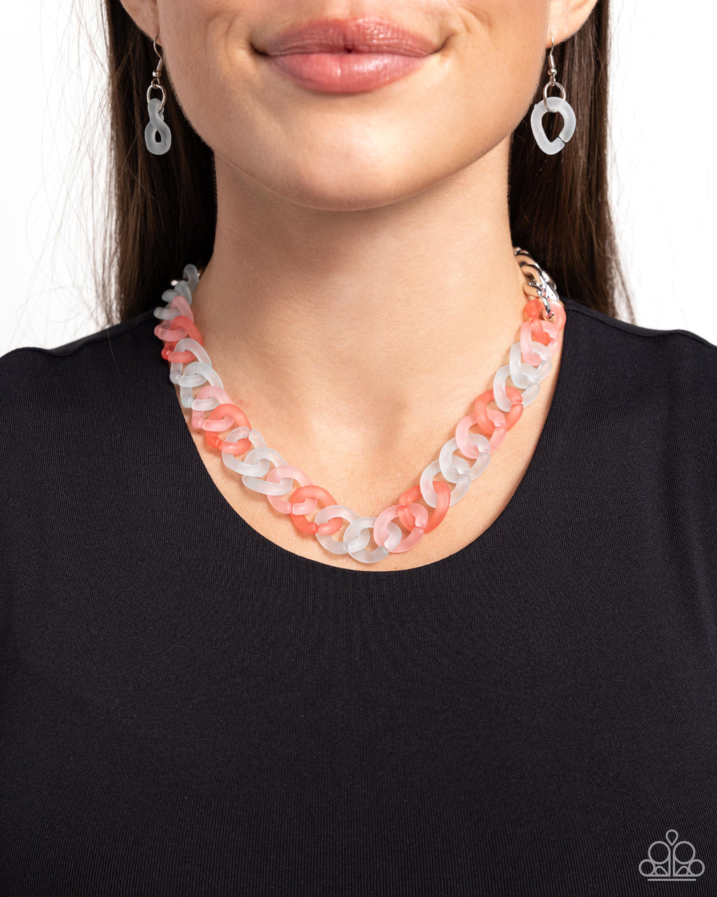 Rainbow Ragtime - Blue Necklace - Paparazzi Accessories