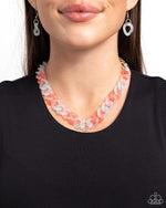 Rainbow Ragtime - Blue Necklace - Paparazzi Accessories