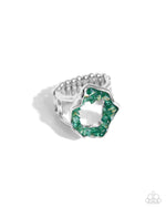 five-dollar-jewelry-geode-grace-green-ring-paparazzi-accessories