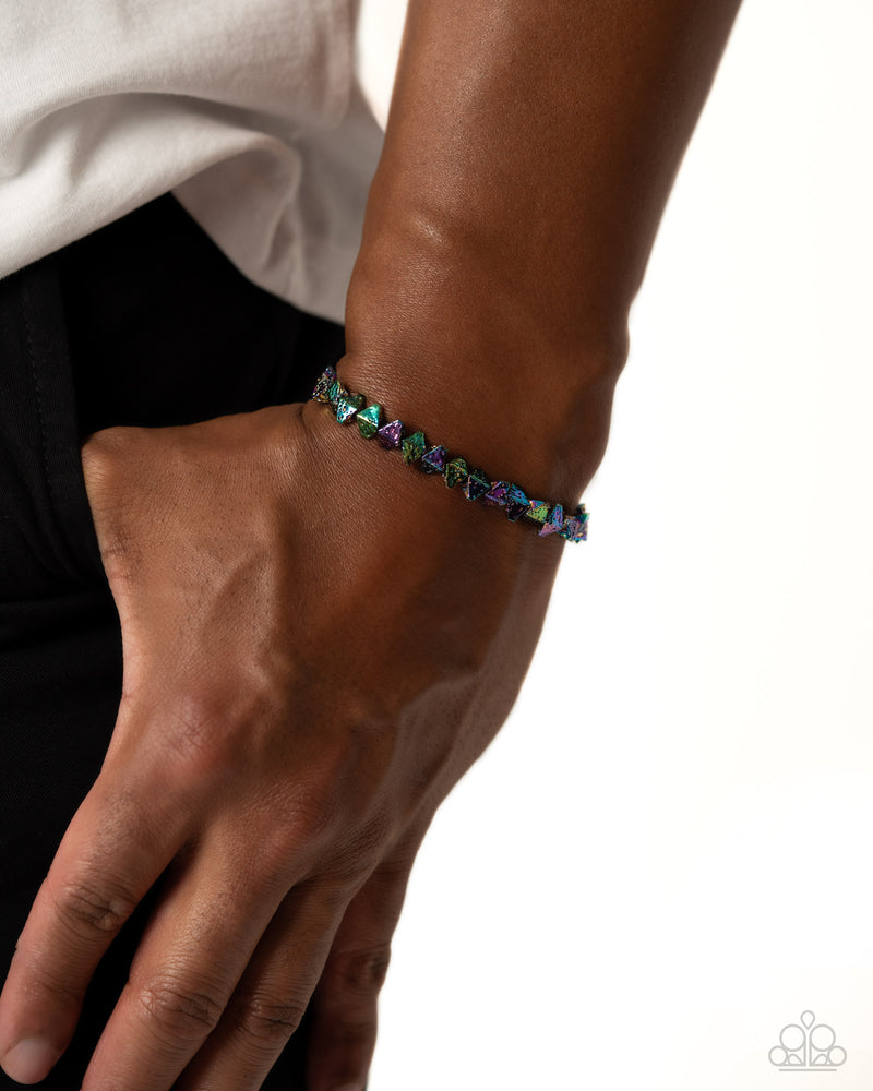Urban Undercut - Multi Men’s Bracelet - Paparazzi Accessories