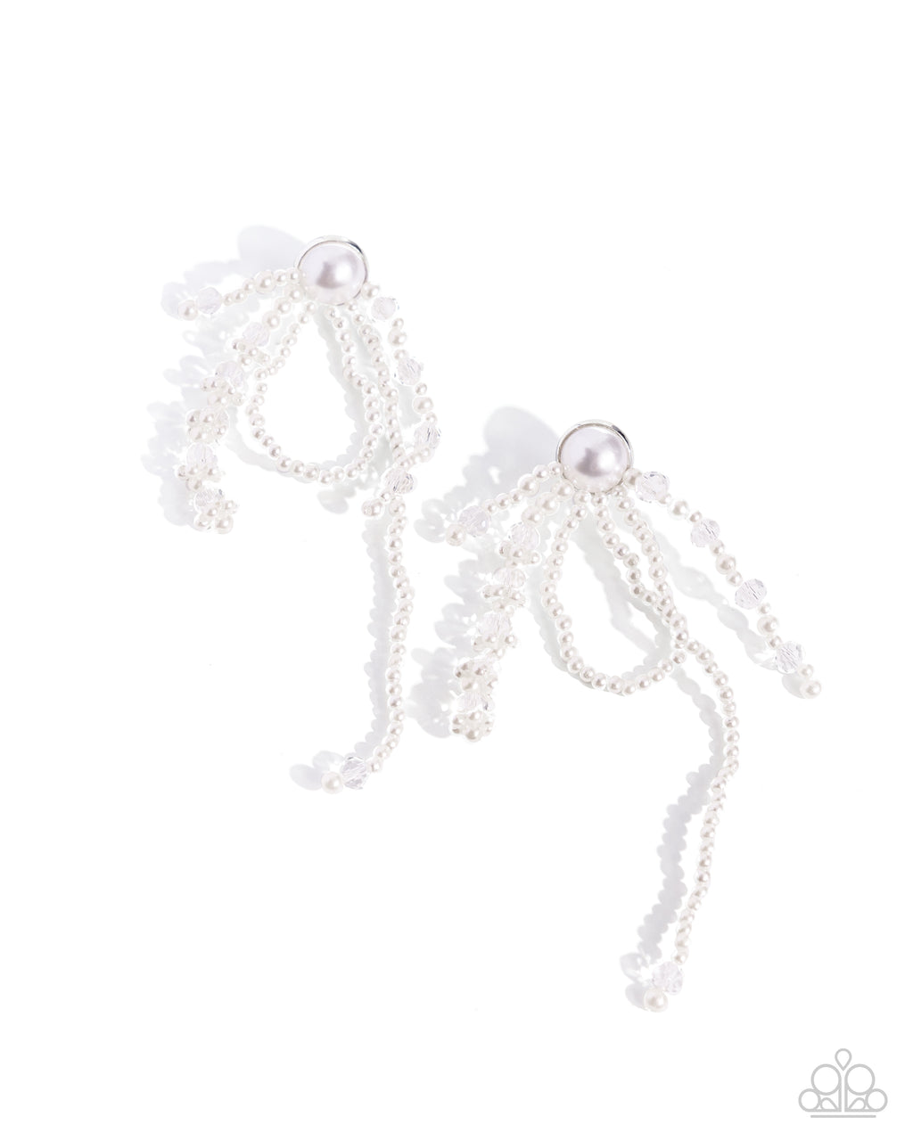 five-dollar-jewelry-promising-pearls-white-post earrings-paparazzi-accessories