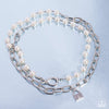 Infinite Industry - White Necklace - Paparazzi Accessories