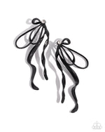 five-dollar-jewelry-trendy-tapestry-black-post earrings-paparazzi-accessories