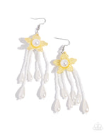 five-dollar-jewelry-prom-personality-yellow-earrings-paparazzi-accessories