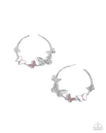 five-dollar-jewelry-aerial-allegiance-pink-earrings-paparazzi-accessories