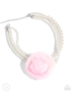 five-dollar-jewelry-radiant-rosette-pink-necklace-paparazzi-accessories